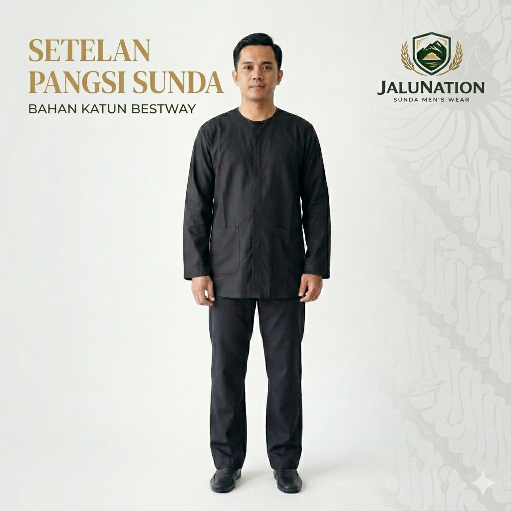 Setelan Baju Pangsi Sunda Dewasa Setelan Pangsi Dewasa Bahan Bestway