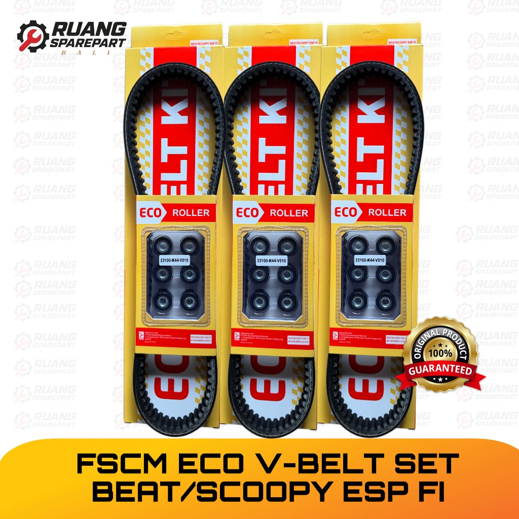 FSCM ECO VANBELT SET BEAT SCOOPY ESP FI (K44)
