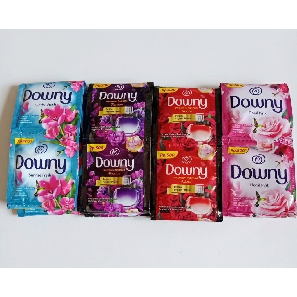 ( Ecer ) Downy renceng kemasan 500 pewangi dan pelembut pakaian / parfum laundry / pewangi pakaian /