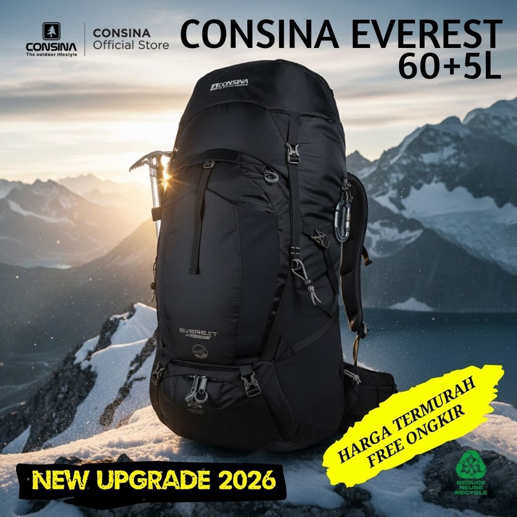 Consina Everest 60+5L Evolution| Consina Tarebbi 45 Evo | Consina Tarebbi New