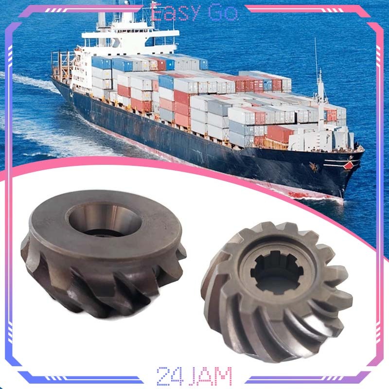 63V-45551-00 15pk Gigi Jantung Pinion Gear Mesin Tempel Yamaha 15pk Sparepart Mesin Tempel Kapal