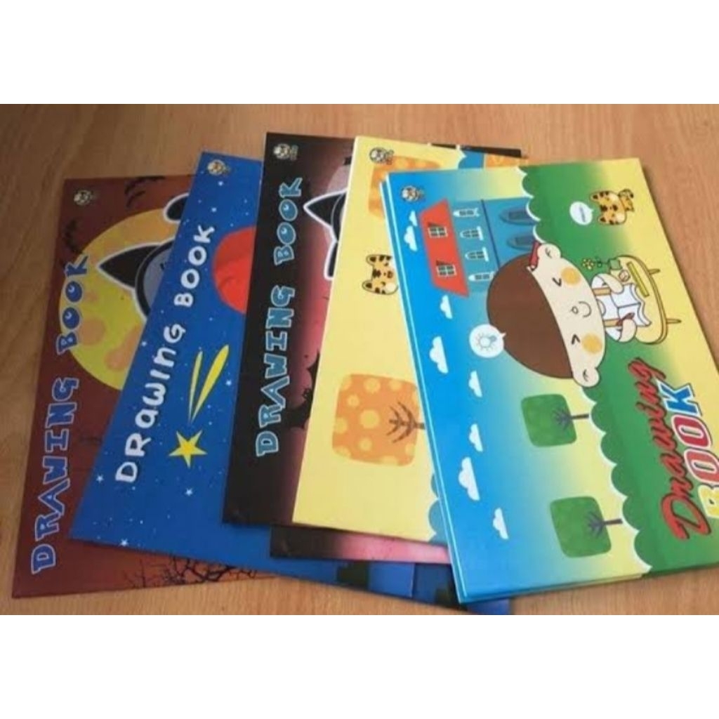 Buku Gambar Besar A3 – Kertas Tebal & Halus | Buku Menggambar Anak Sekolah