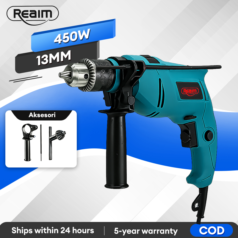 Mesin Bor Listrik 13MM Bolak Balik Bor Listrik Modern Bor 13MM Bor Tembok Bor Tangan
