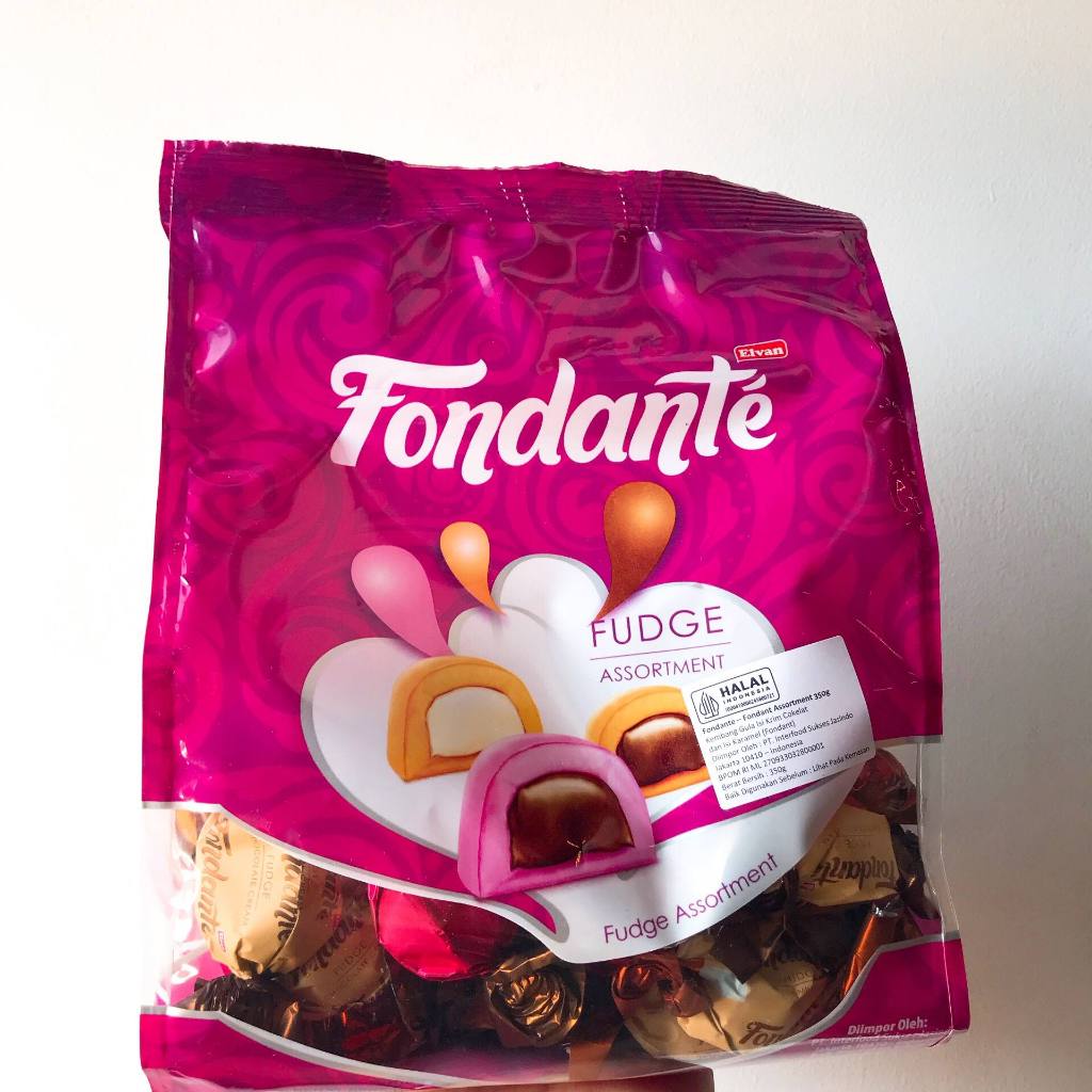 COKLAT  FONDANTE FUDGDE ASSORT 350GR