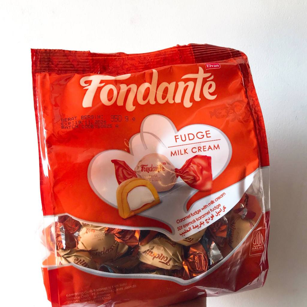 COKLAT FONDANTE MILK CREAM 350GR