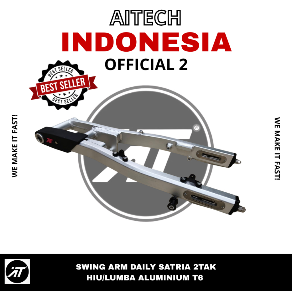 Swing Arm Satria 2 Tak Aitech Alumunium Premium