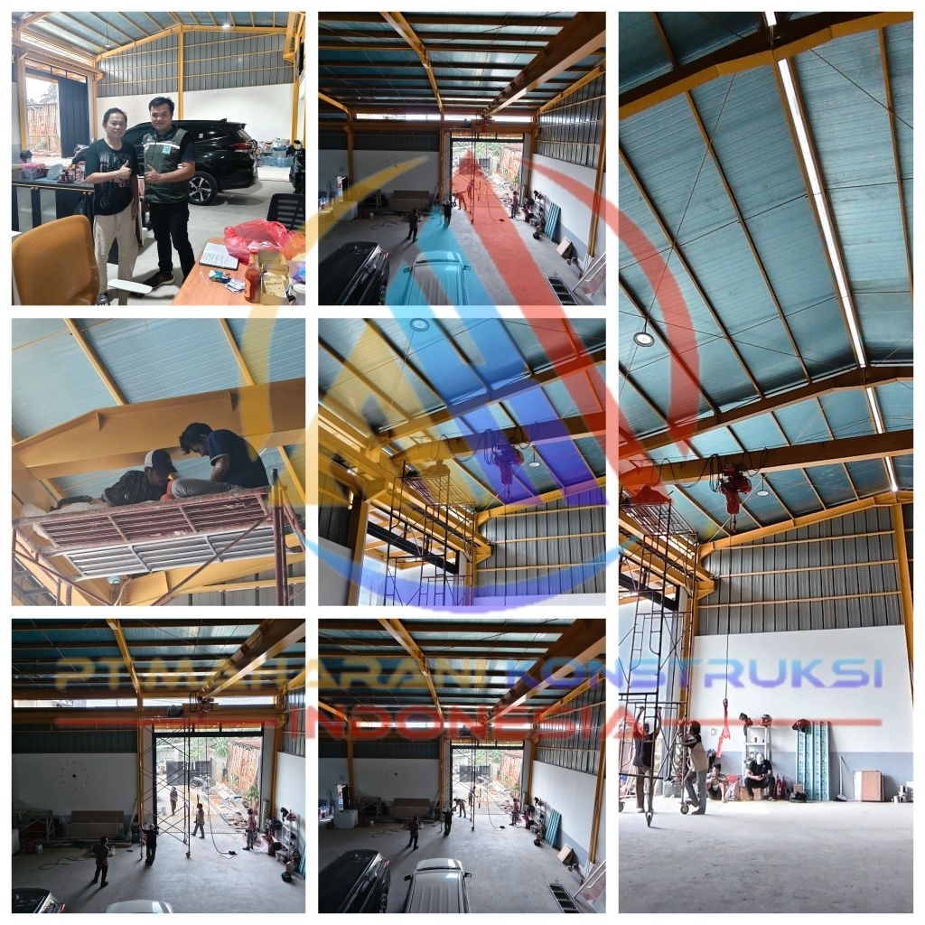 Over Head Crane / Crane Hoist Dan Gantry Crane Hoist . Tersedia Kapasitas 1 Ton Hingga 20 Ton ( Gara