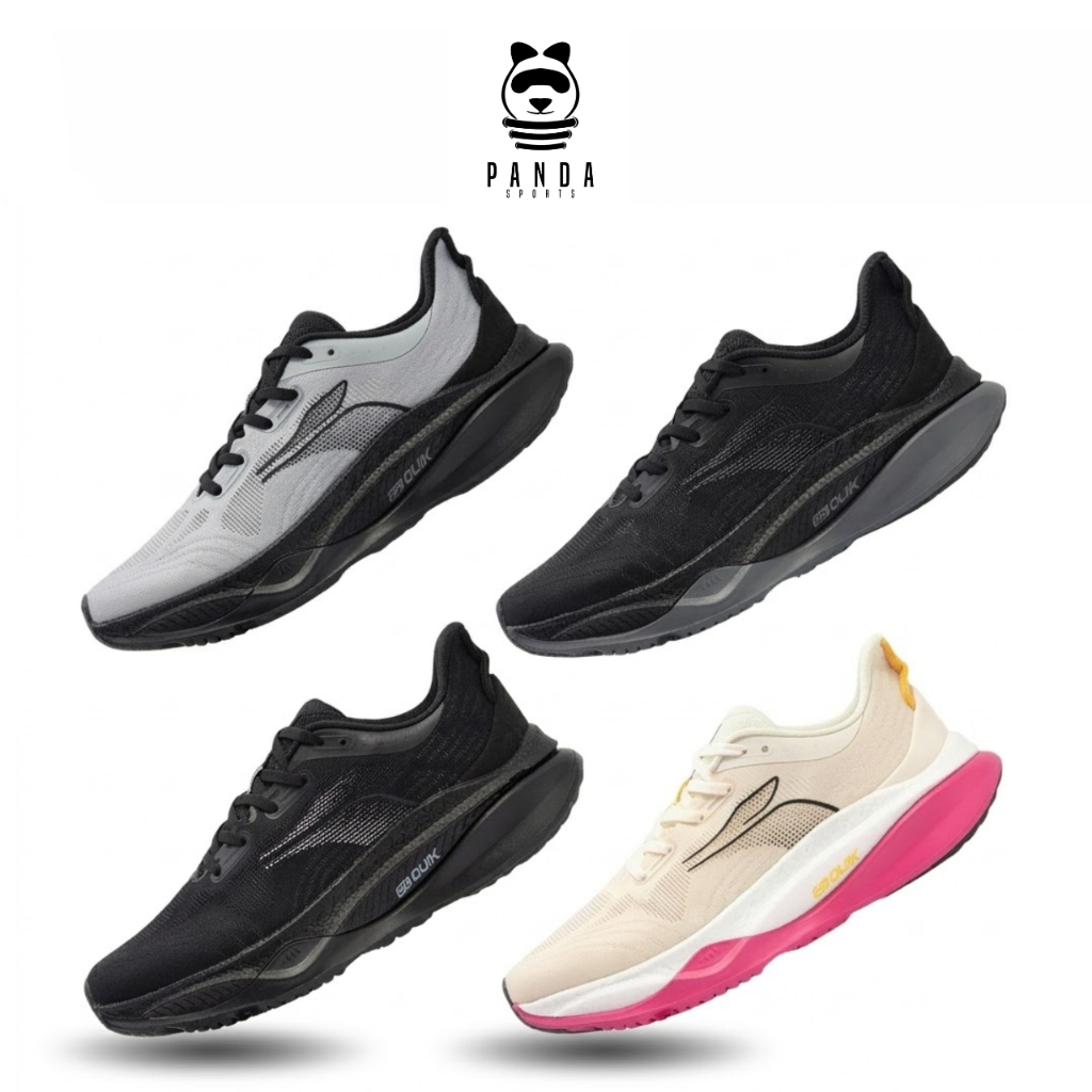 Sepatu Running 361 Degrees Blazing Flame 4 "Black" - 672422223-5 Allcolorway Ready Stock!