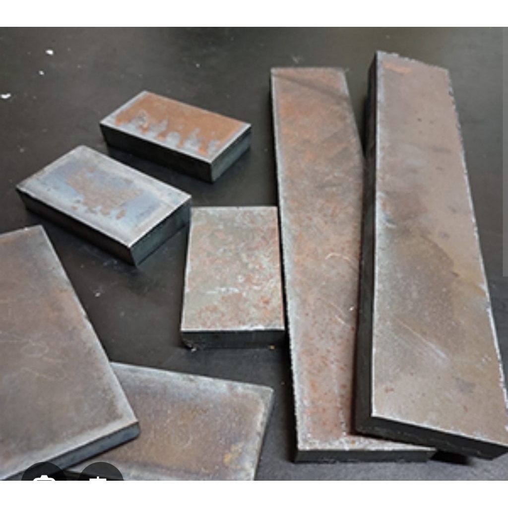 Plat Besi SS400 tebel 5mm X 11cm x 30cm