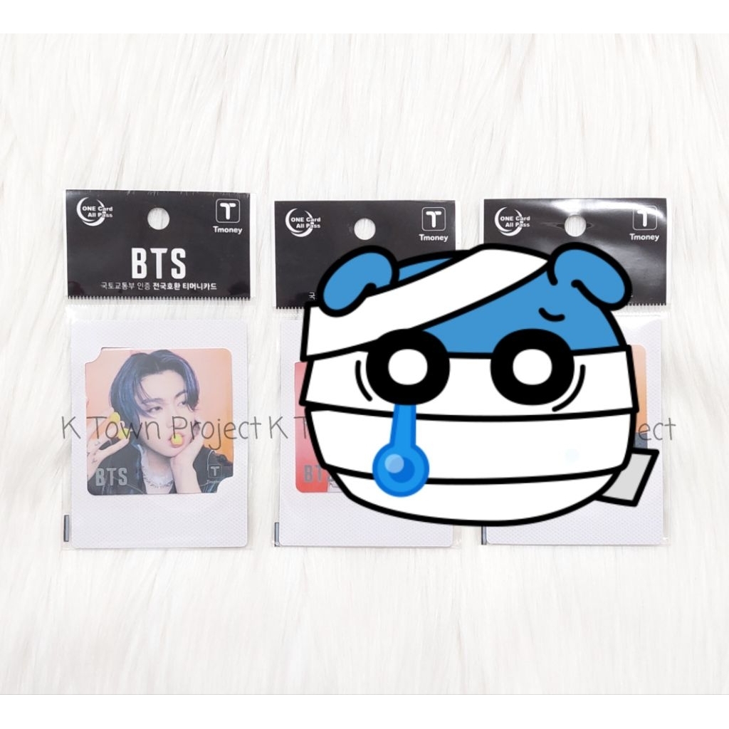 [READY - CLEARANCE SALE] BTS T MONEY TMONEY CARD JIN JUNGKOOK JIMIN TMONEY T MONEY