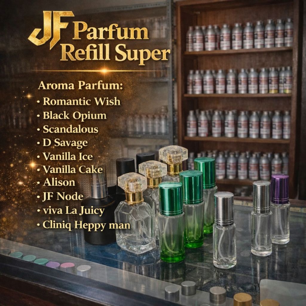 JF parfum Refill-125ml Tahan Lama Parfum Pria Wanita banyak Variasi