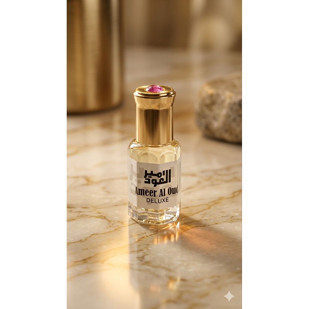 parfum roll on isi ulang Bibit Ameer Oud original