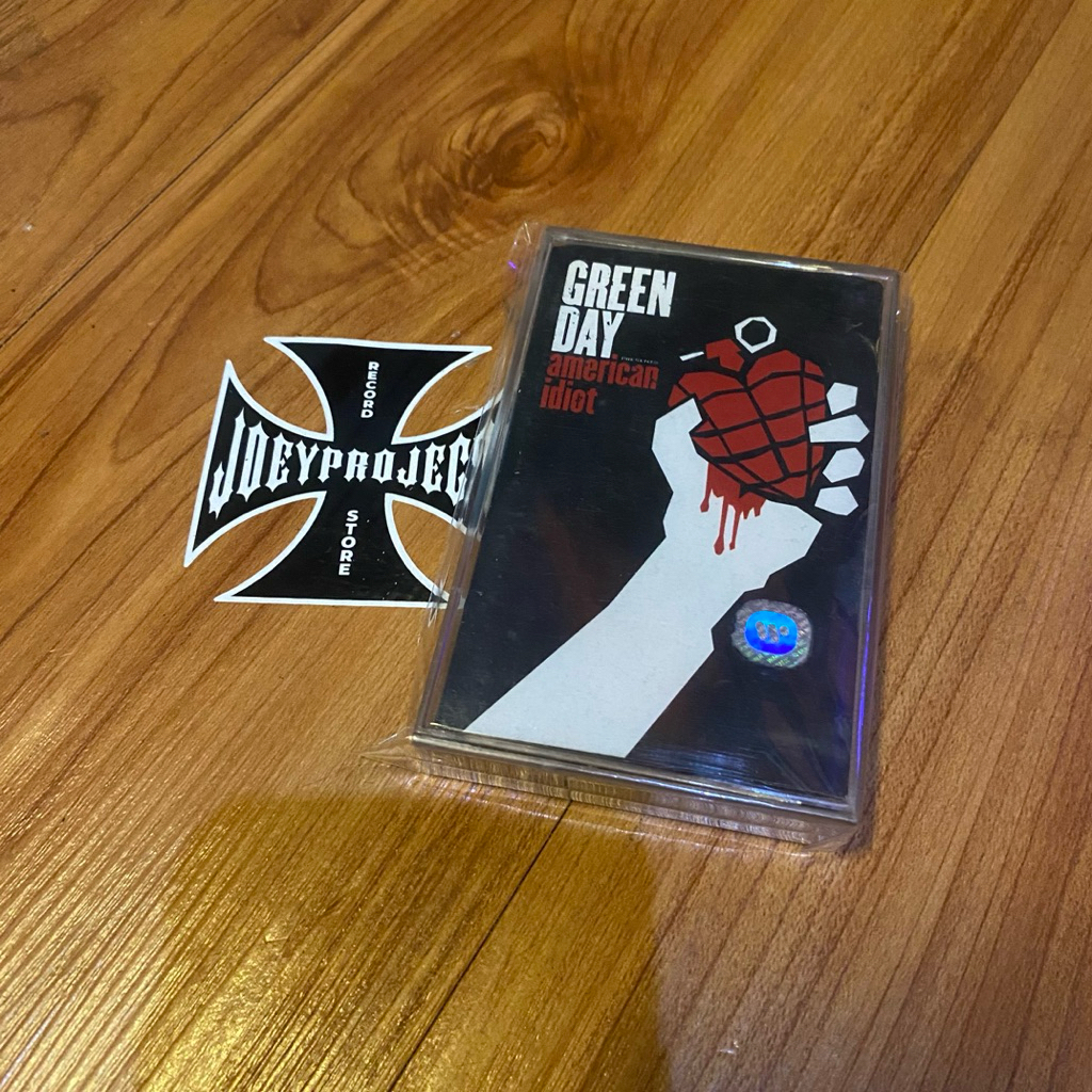 kaset green day - american idiot, kaset greenday