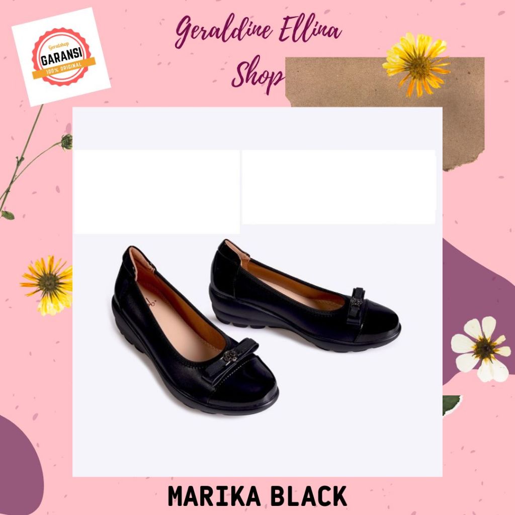Sepatu wedges wanita EVB original sale seri MARIKA