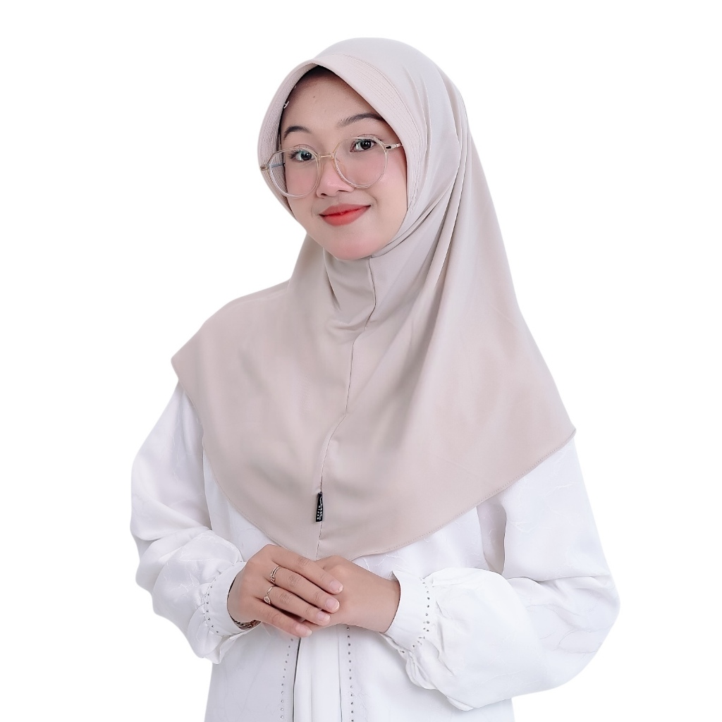 HIJAB SPORT CHR HIJAB POLOS (S) BAHAN JERSEY SUPER