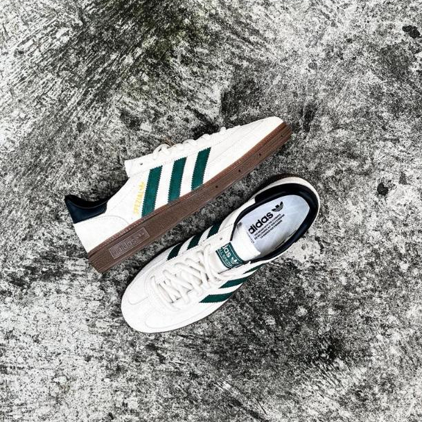 ORIGINAL BNIB Adidas Spezial Handball Off White Green IH6597