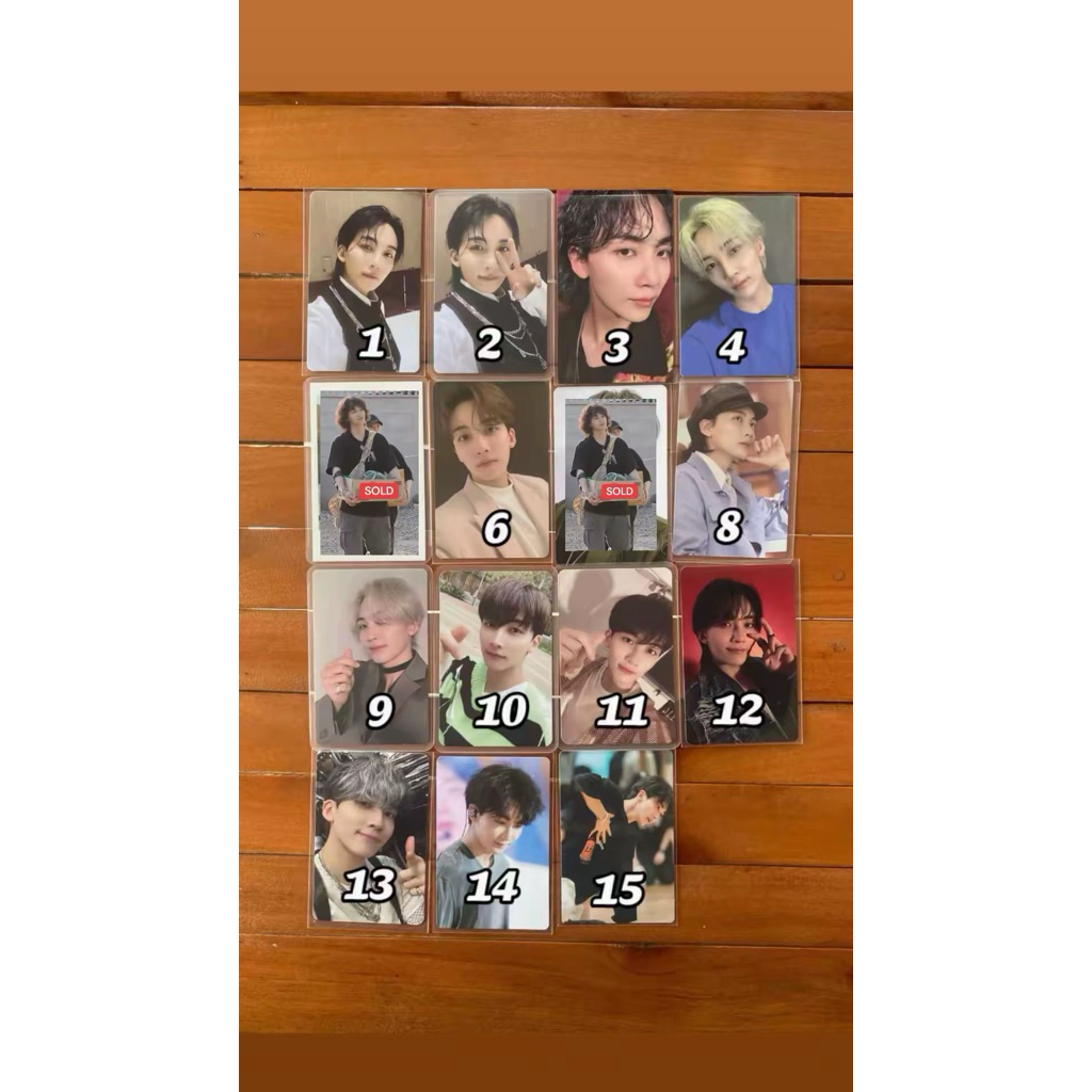 WTS Photocard jeonghan seventeen Official