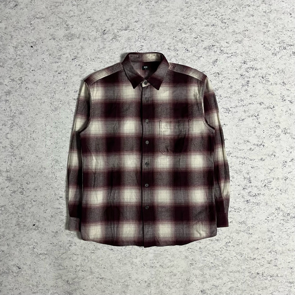 Kemeja Flanel Veterano Uniqlo Veterano Flannel Shirt