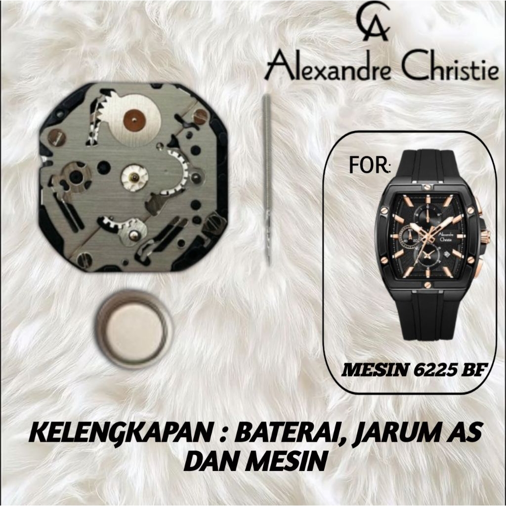 Mesin Alexandre Christie original 6225 BF