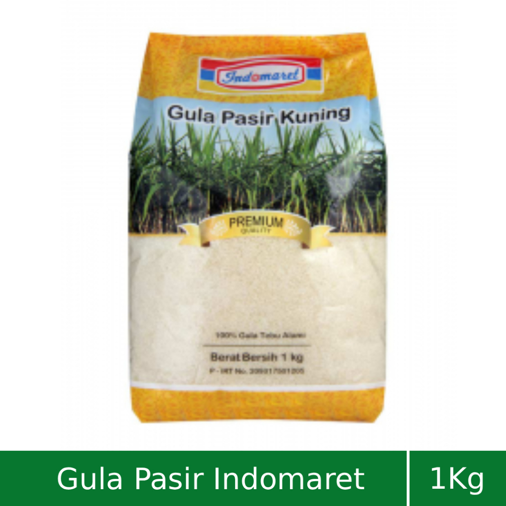 Gula Pasir Indomaret 1 Kg Gula Pasir Putih Kristal