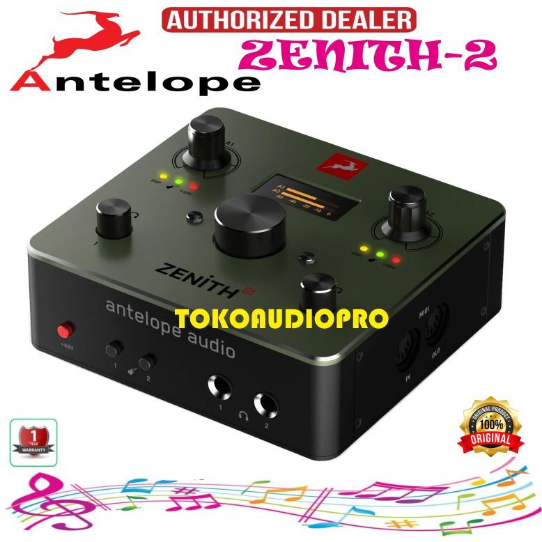 Antelope Audio Zenith 2 Interface Sound Card Audio Interface