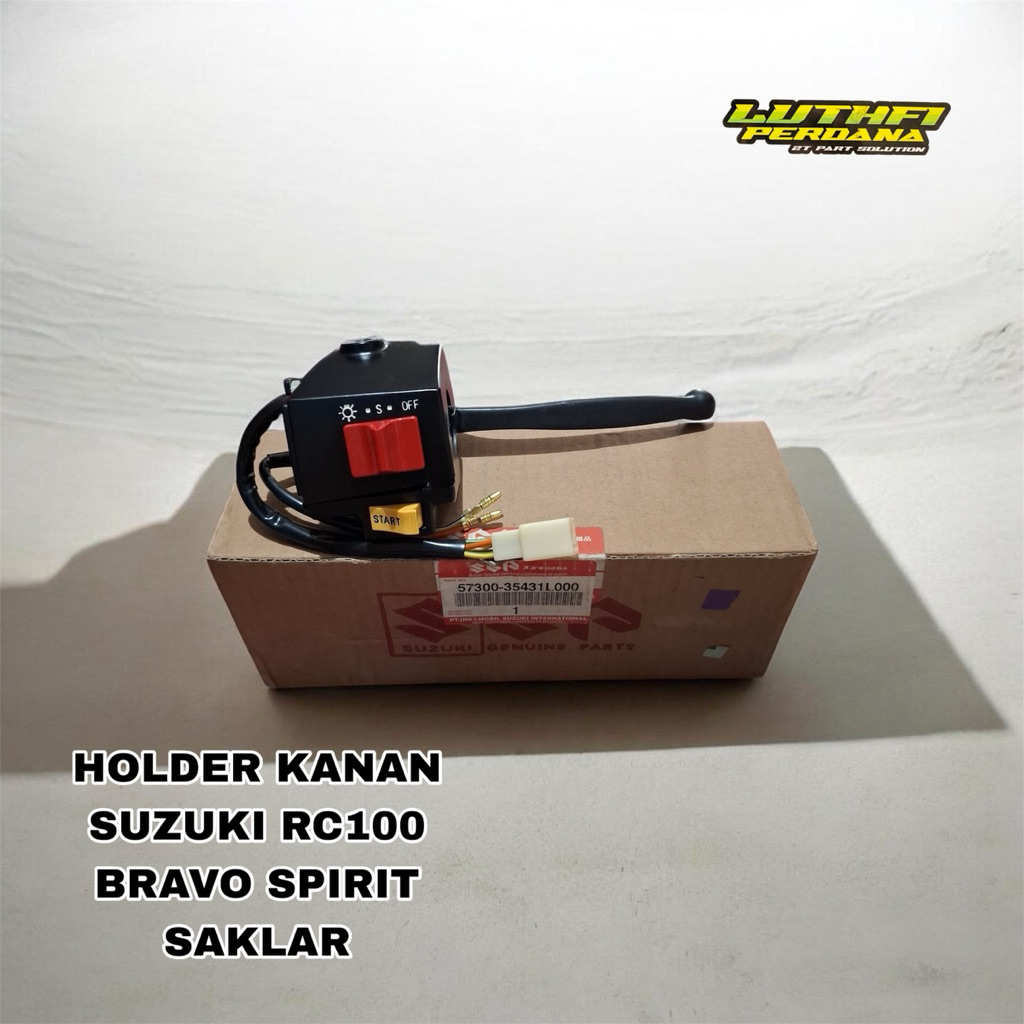 HOLDER KANAN SUZUKI RC100 BRAVO SPIRIT SAKLAR