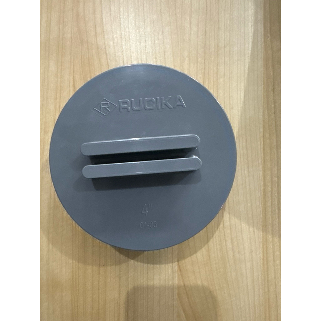 Tutup Septic Tank PVC 4 Inch Jaya - Tahan Tekanan, Drat Dalam, Seal Karet