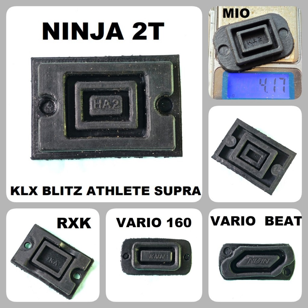 KARET TUTUP MINYAK REM ATAS rx king new byson vixion ninja 2 tak klx blitz supra x 125 gl pro max sc