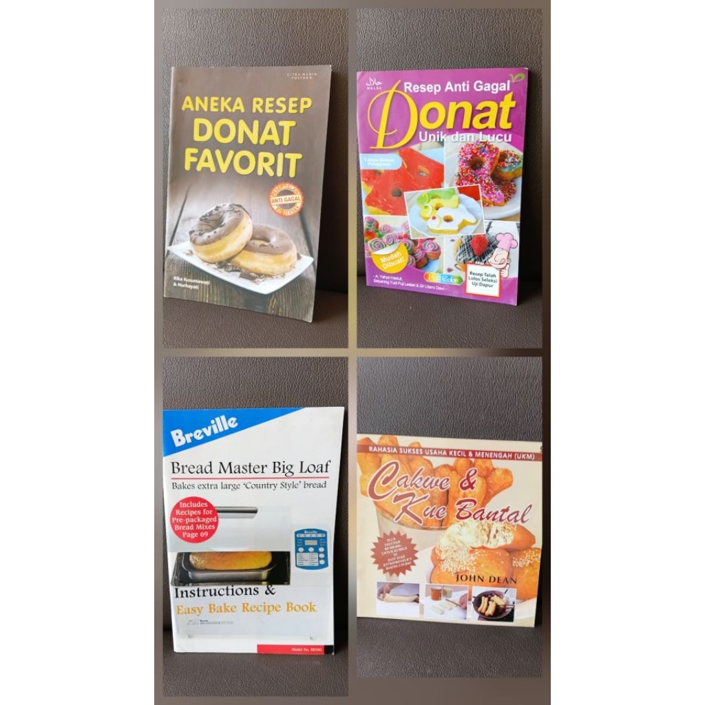 buku resep masakan roti dan donat