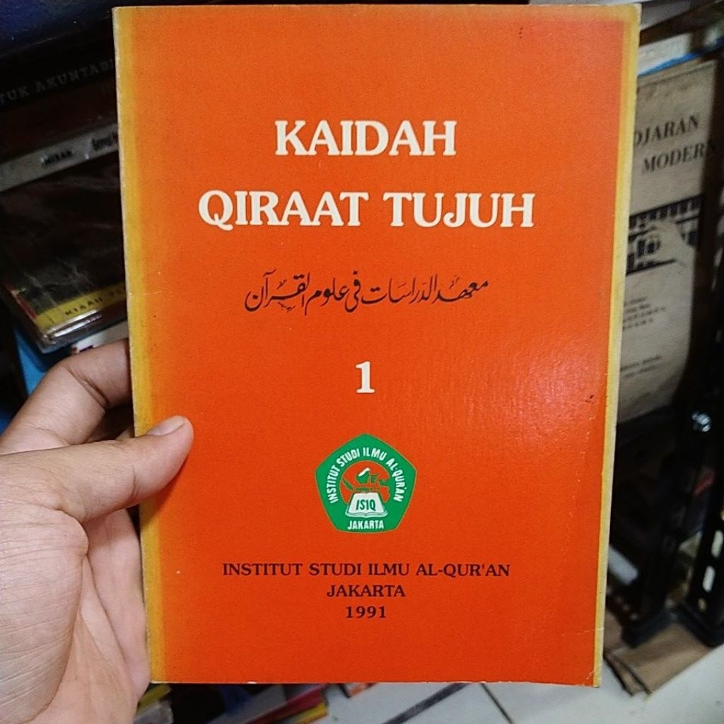 buku Islam kaidah qiraat tujuh original