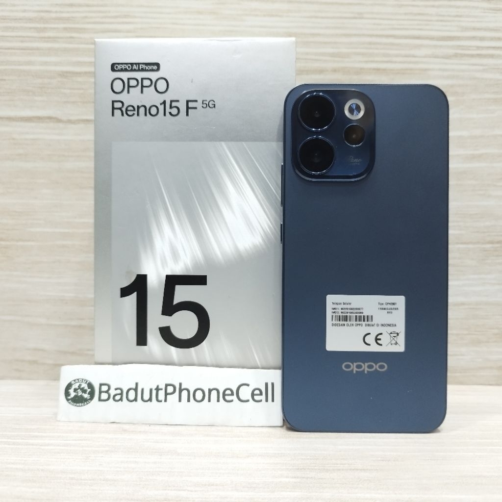 OPPO RENO 15F 5G 8/256GB HANDPHONE SECOND BEKAS FULLSET