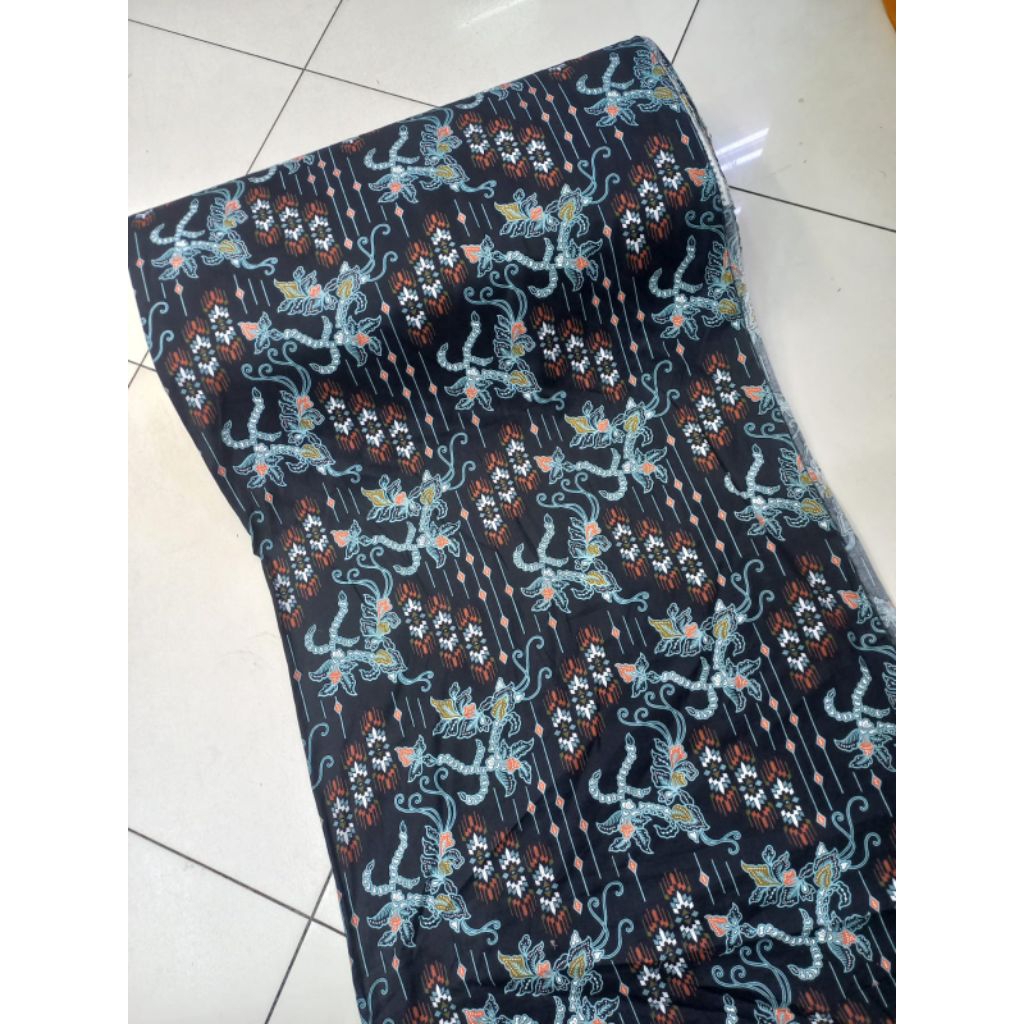 bahan batik katun Premium / batik katun meteran / batik katun motif burung