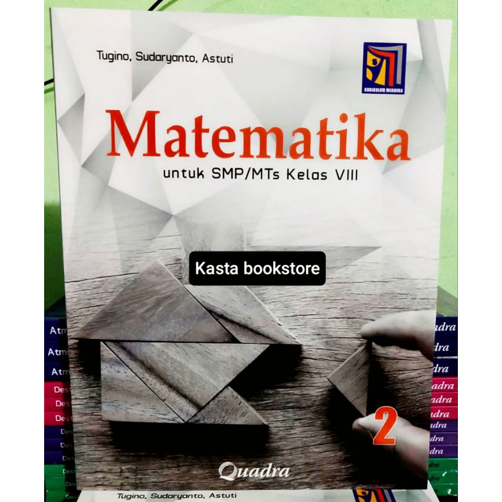 Buku Matematika Kelas 8 SMP Kurikulum Merdeka Quadra