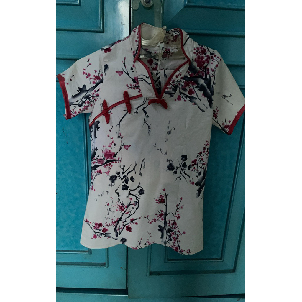 atasan batik cheongsam