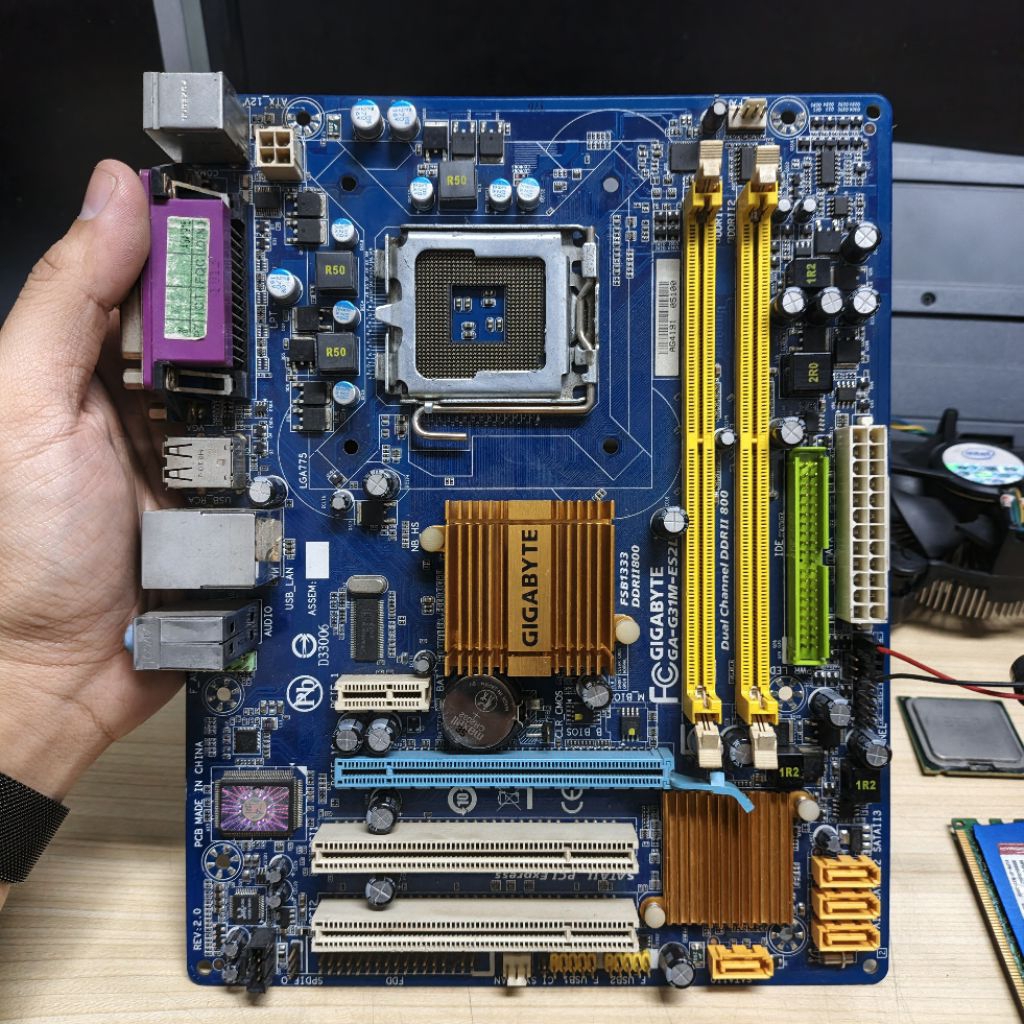 Motherboard Gigabyte GA-G31M-ES2L LGA 775
