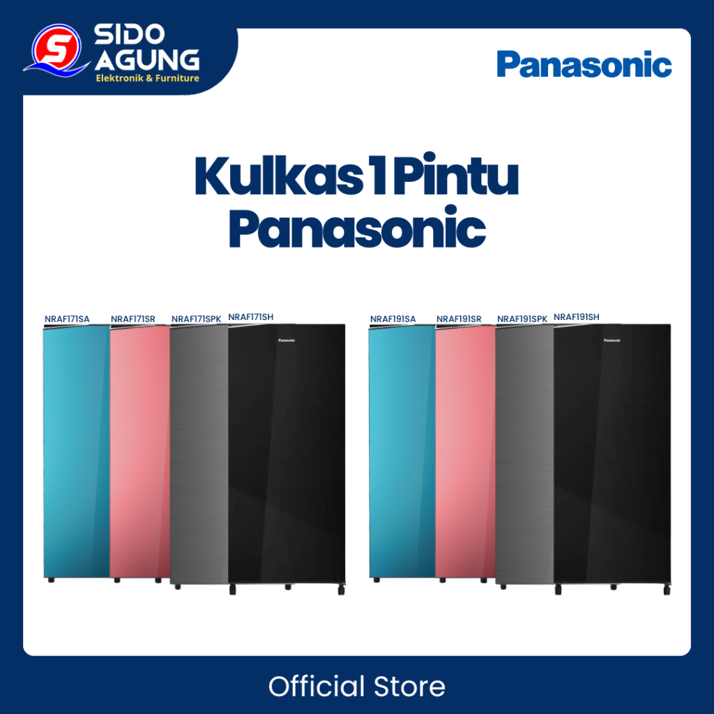 KULKAS 1 PINTU PANASONIC