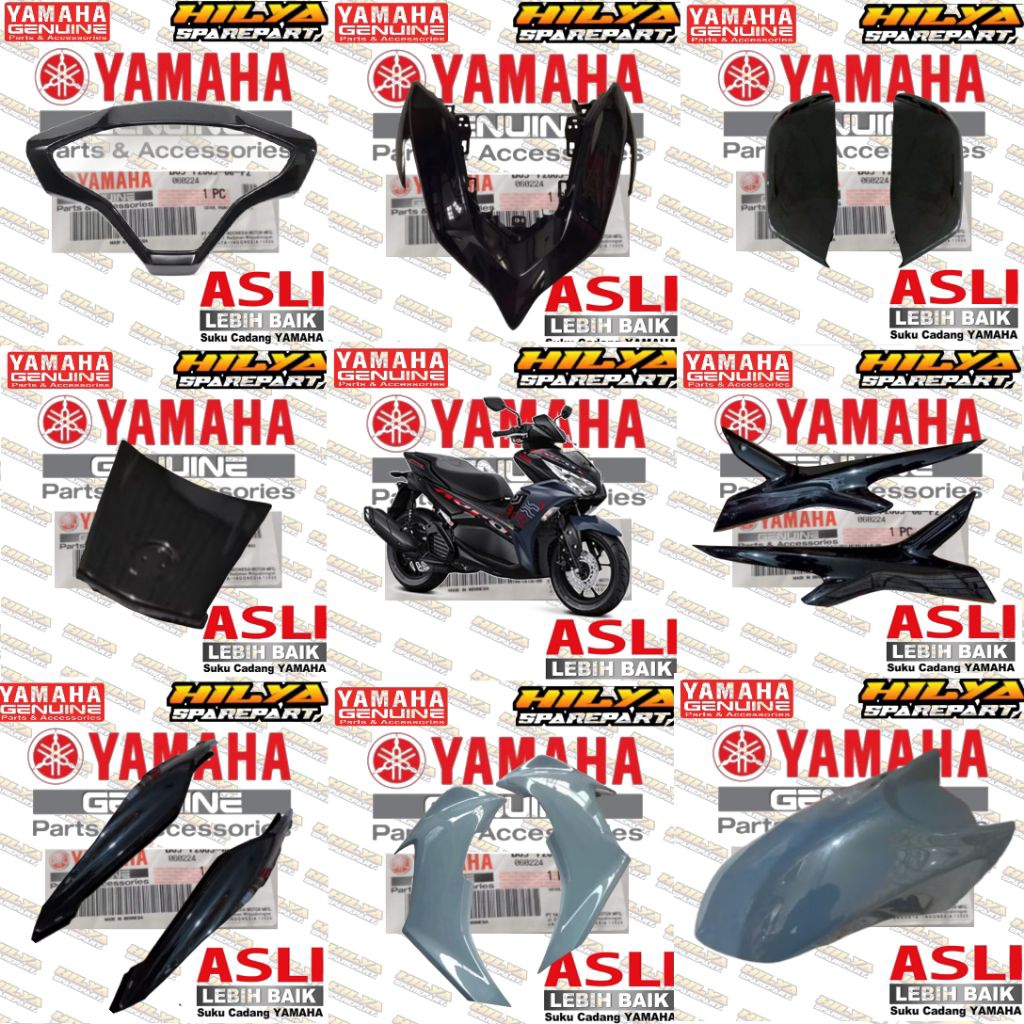 COVER BODY HALU NEW AEROX 155 CONNECTED 2024 ORIGINAL YAMAHA