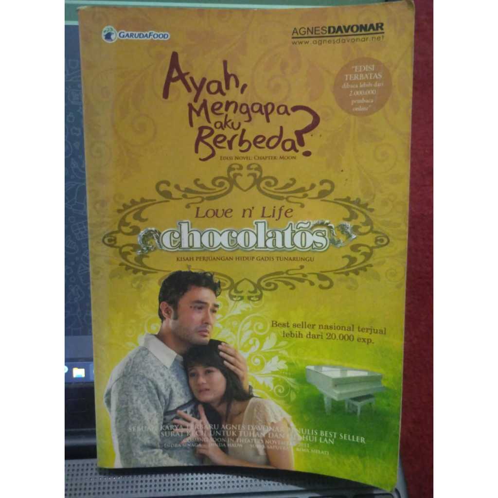 [Preloved] Novel Ayah mengapa Aku Berbeda - Agnes Davonar