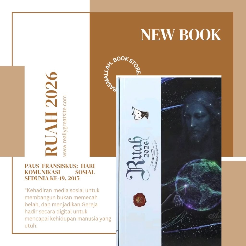 RUAH Edisi Bulan April Mei Juni 2026 Buku Bacaan Kitab Suci Kalender Liturgi Gereja Katolik Panduan 