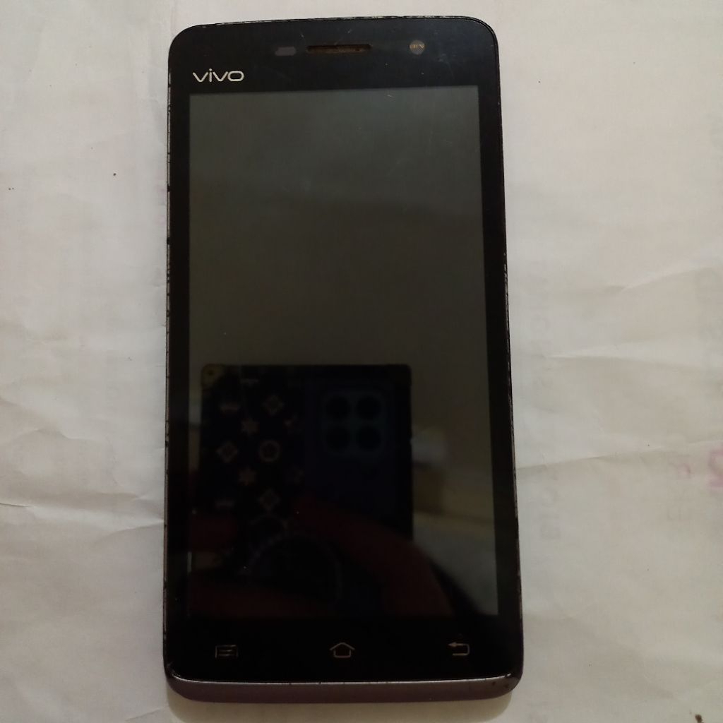 LCD Touchscreen Frame Vivo Y21 Lama [Minus]