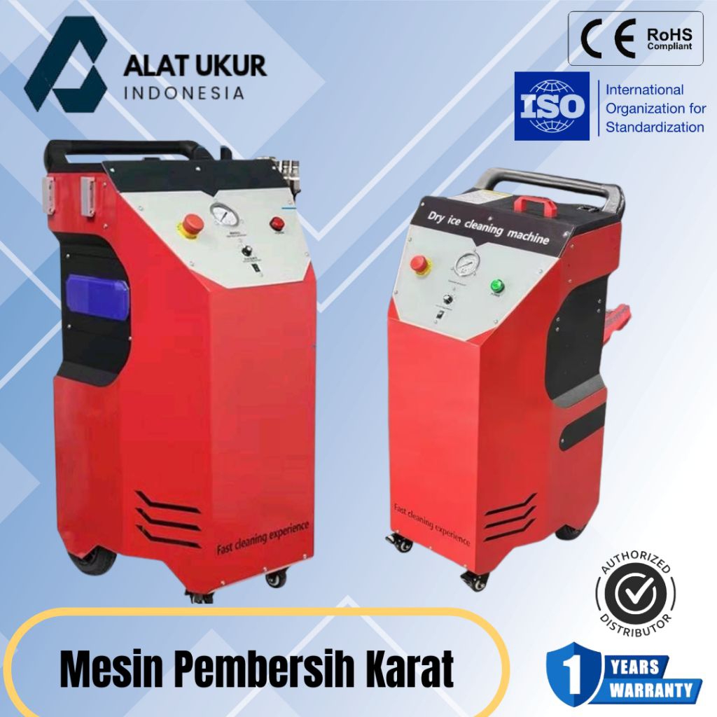 Mesin Pembersih Karat Dry Ice Blasting / Dry Ice Cleaning Machine