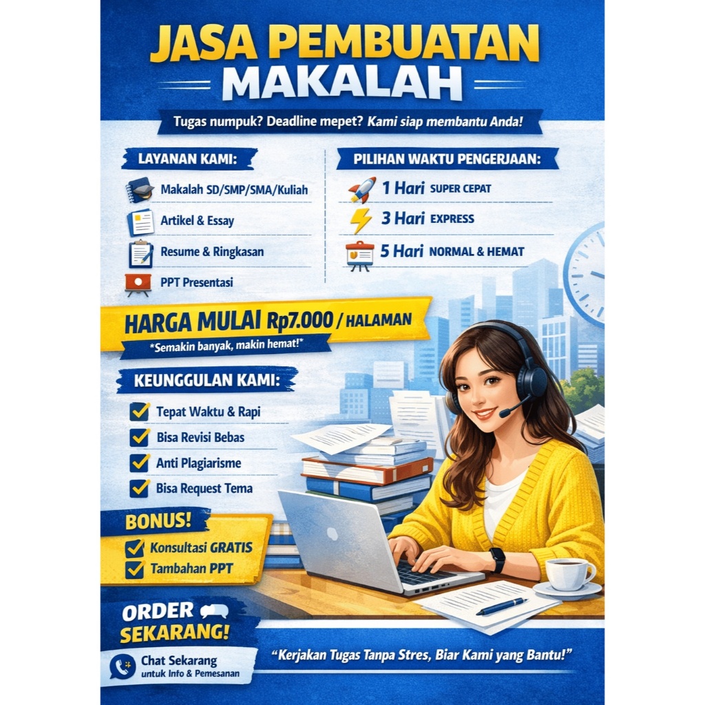 PEMBUATAN MAKALAH PROFESIONAL