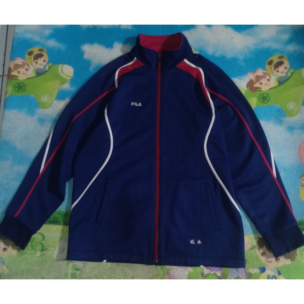 tracktop fila navy