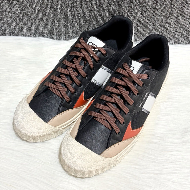 PSPGN.CO | original branded Buccheri cyclops sepatu kulit pria sneakers lace up