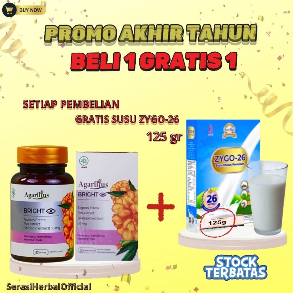 Agarillus Bright Untuk Kesehatan Mata