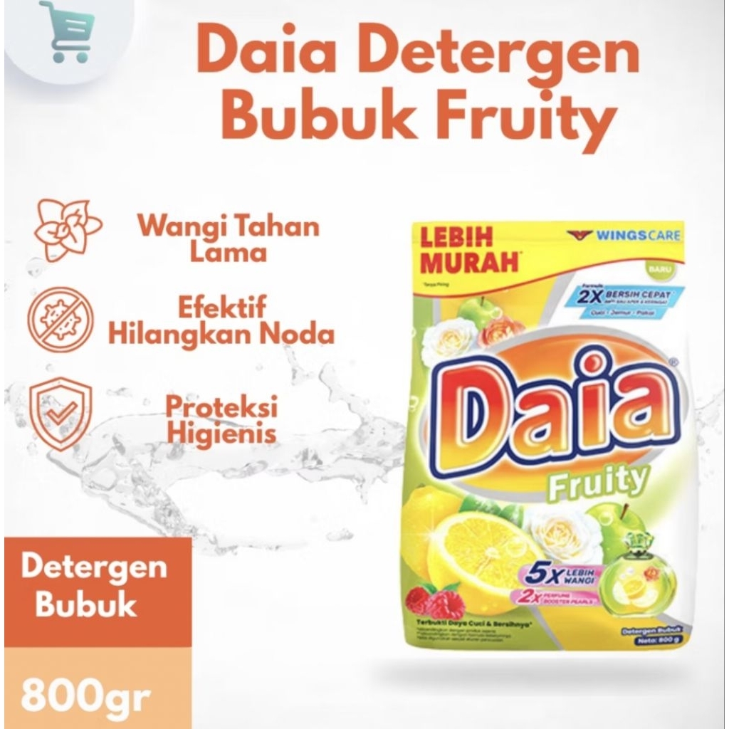 DETERJEN DAIA 800 GRAM