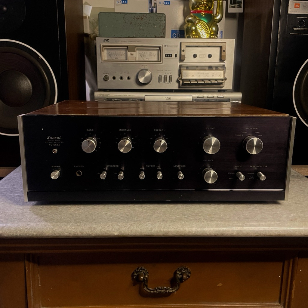 AMPLIFIER SANSUI AU-555A (PRELOVED)
