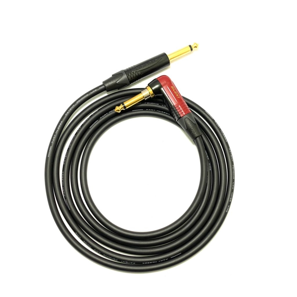 Mogami gold Kabel gitar dan kabel instrument silent plug - kabel gitar 5 meter mogami original Japan