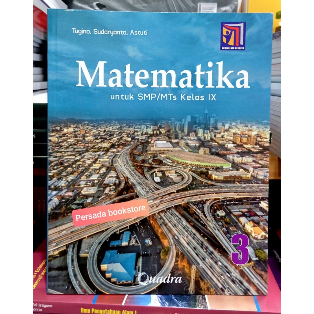 Buku Matematika Kelas 9 SMP Kurikulum Merdeka Quadra