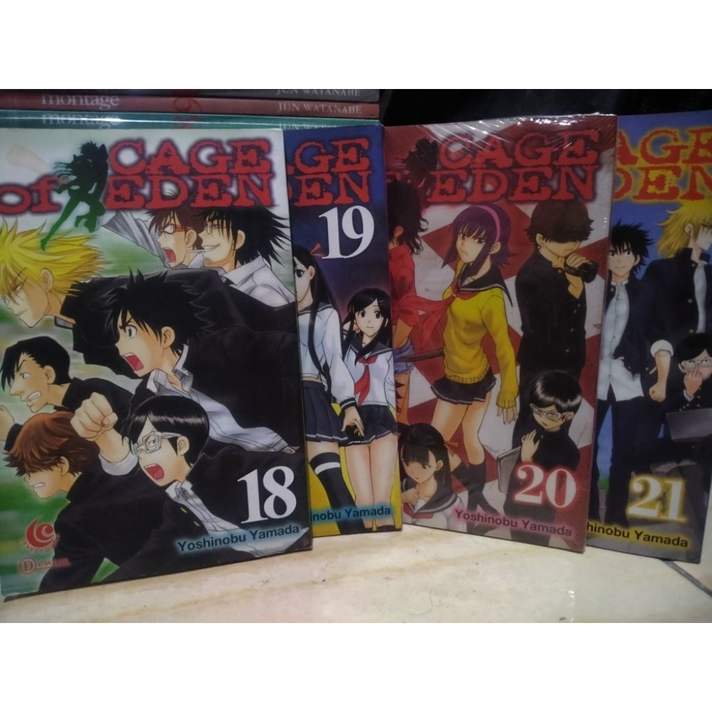 Paket 4 Komik Cage of Eden 18-21 tamat